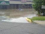 Eastbrook Plaza Flood by Rick Drake